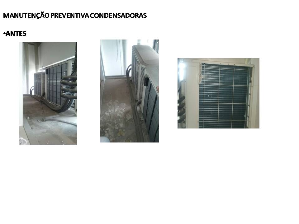 Manutenção Antes